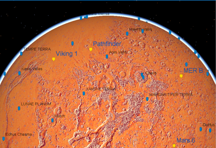 Arcgis Pro で火星の地図を作ってみる Arcgisブログ