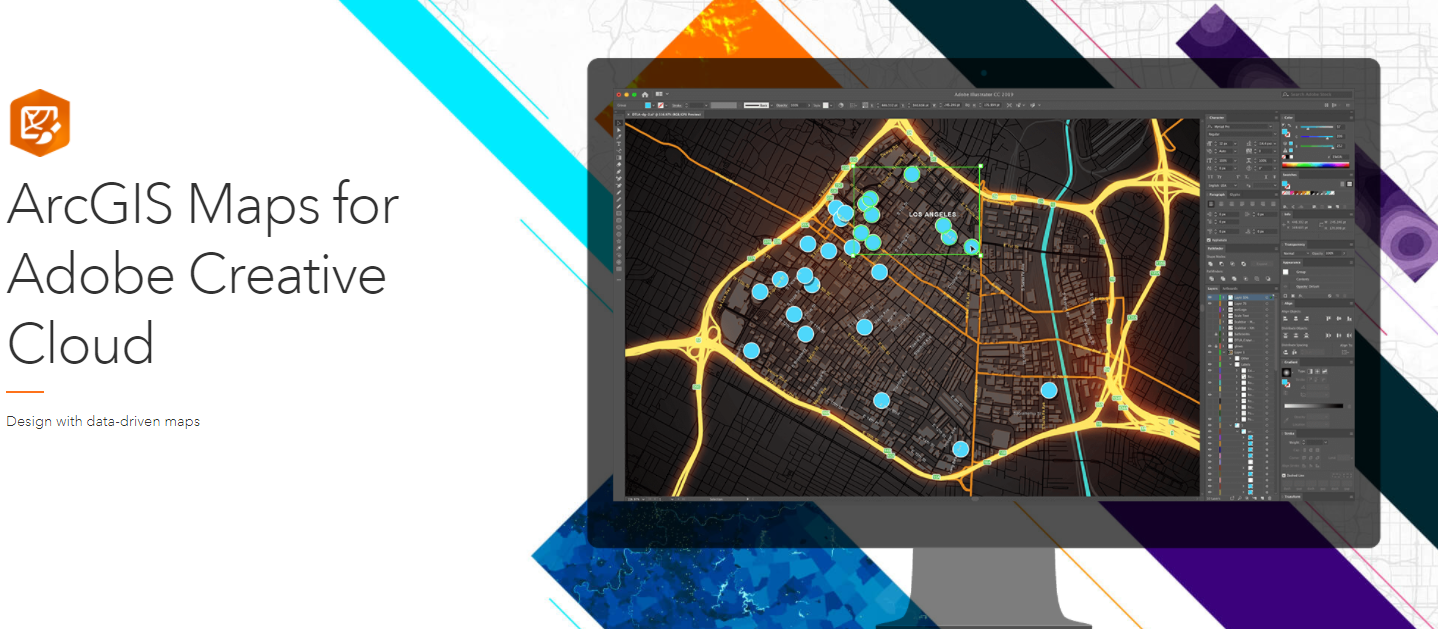 簡単 3 ステップ Arcgis Pro と Adobe Illustrator でさらに魅力的なマップを作成しましょう Arcgisブログ