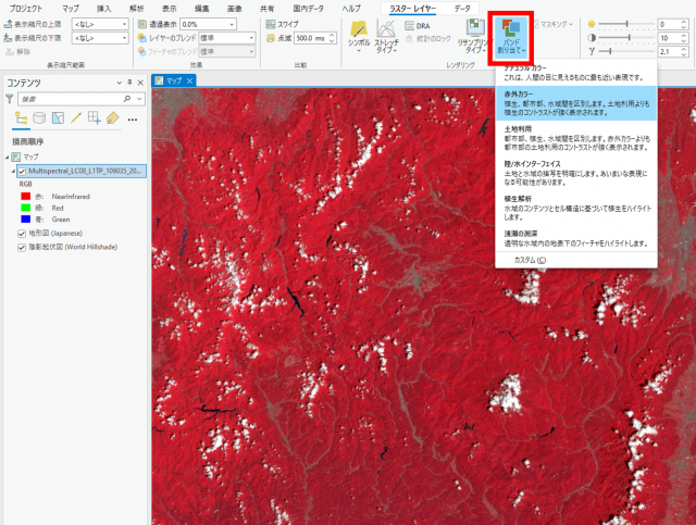 Landsat 8 Collection 2 Level 1 画像を使ってみよう! －画像のダウンロードから ArcGIS Pro での利用まで－