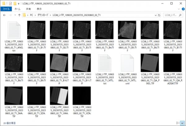 Landsat 8 Collection 2 Level 1 画像を使ってみよう! －画像のダウンロードから ArcGIS Pro での利用まで－